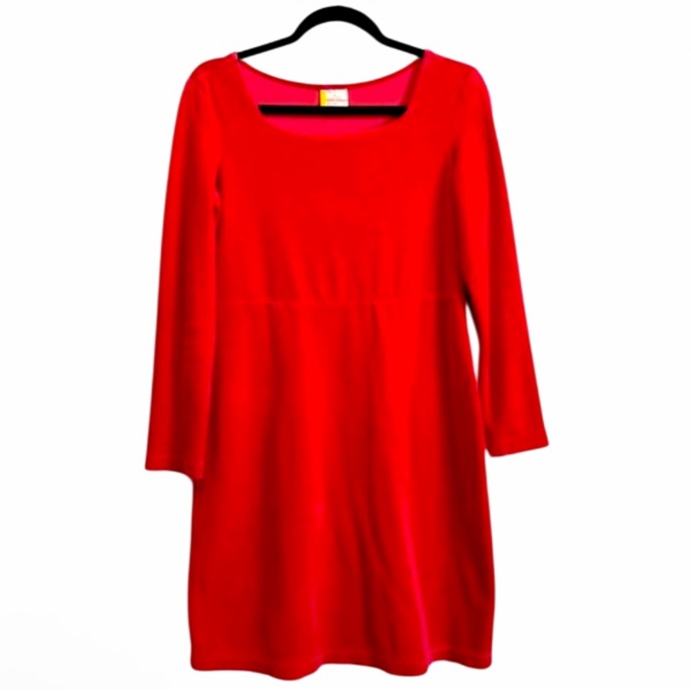 Hannah Andersson Velour Mini Dress